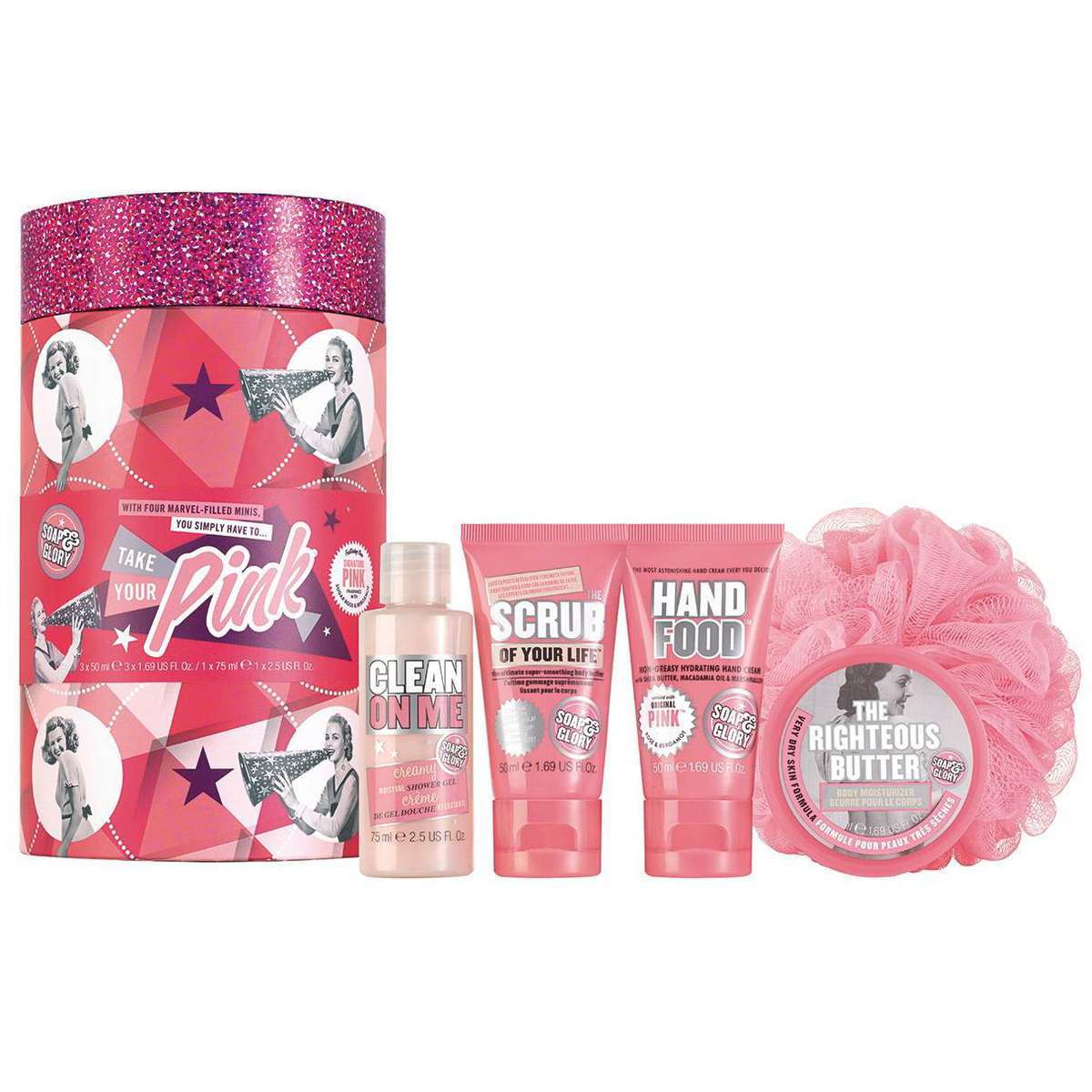 Soap & Glory Take Your Pink Gift Set