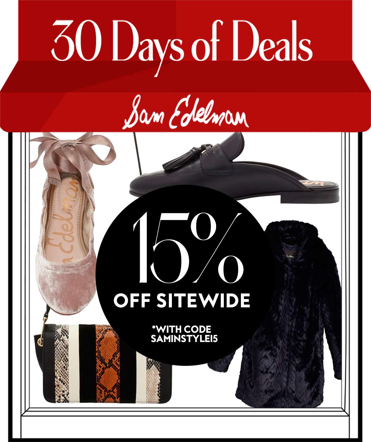 30 Days of Deals - Sam Edelman LEAD