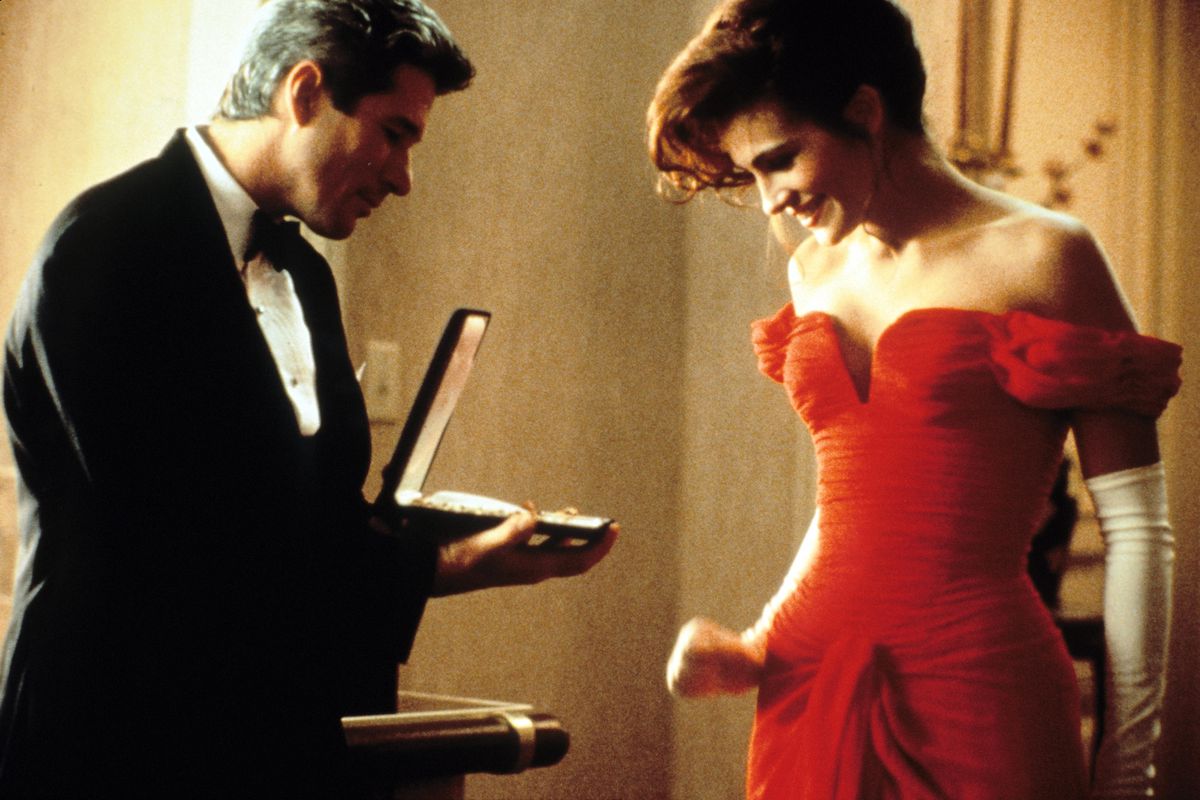 RICHARD GERE AND JULIA ROBERTS IN PRETTY WOMAN