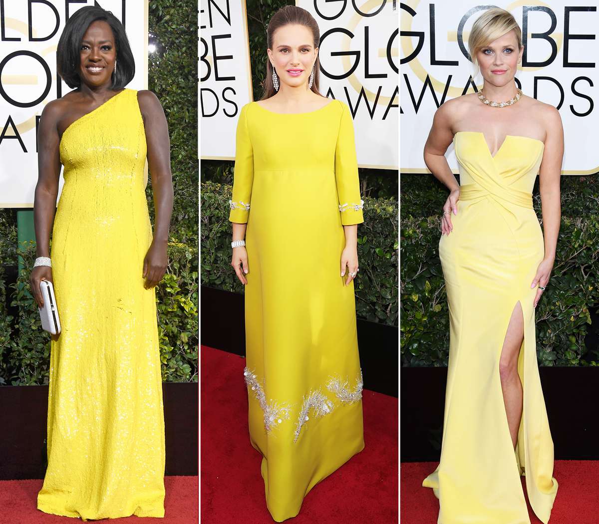 Golden Globes - Yellow Fashion - LEAD