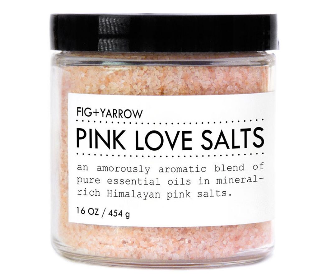 Fig and Yarrow Pink Love Salts