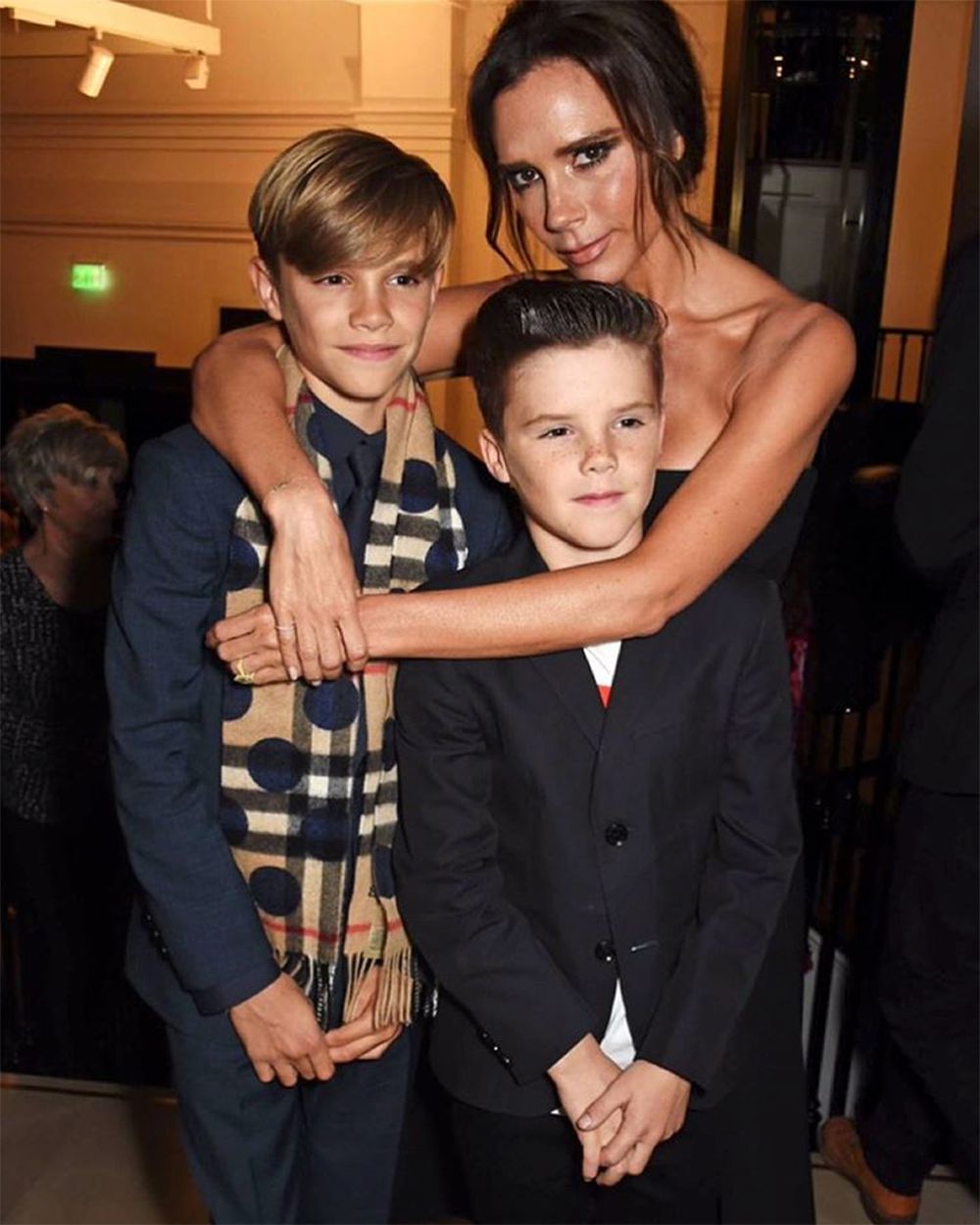 Romeo Beckham First Instagrams Lead