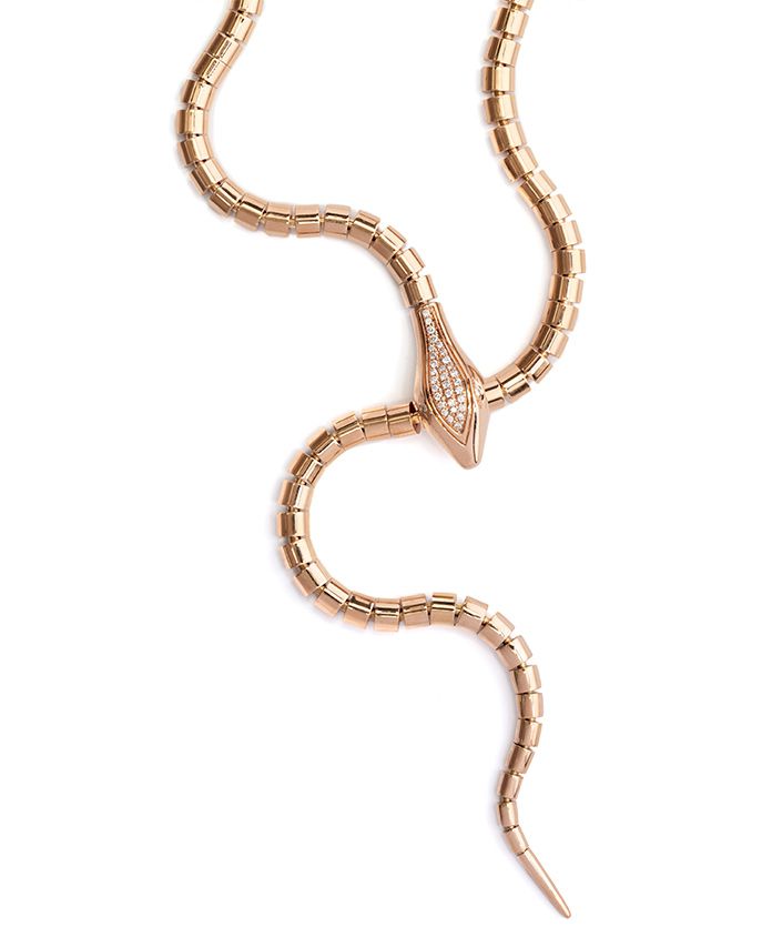 Snake Wrap Around Necklace