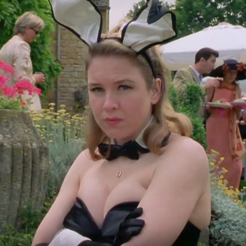 12. Bridget Jones Innapropriately Dressed as a Playboy Bunny at What was Supposed to be a Tarts and Vicars Party (Bridget Jones's Diary)