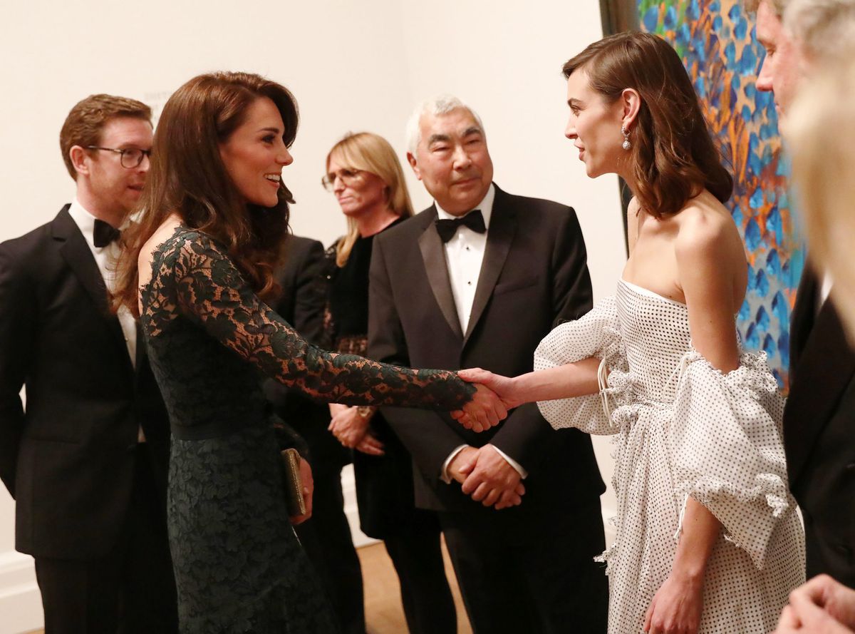 Kate Middleton and Alexa Chung