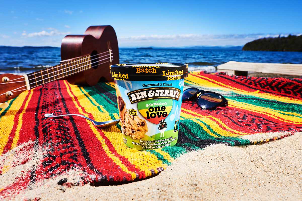 Ben and Jerry's Bob Marley One Love Ice Cream - Embed