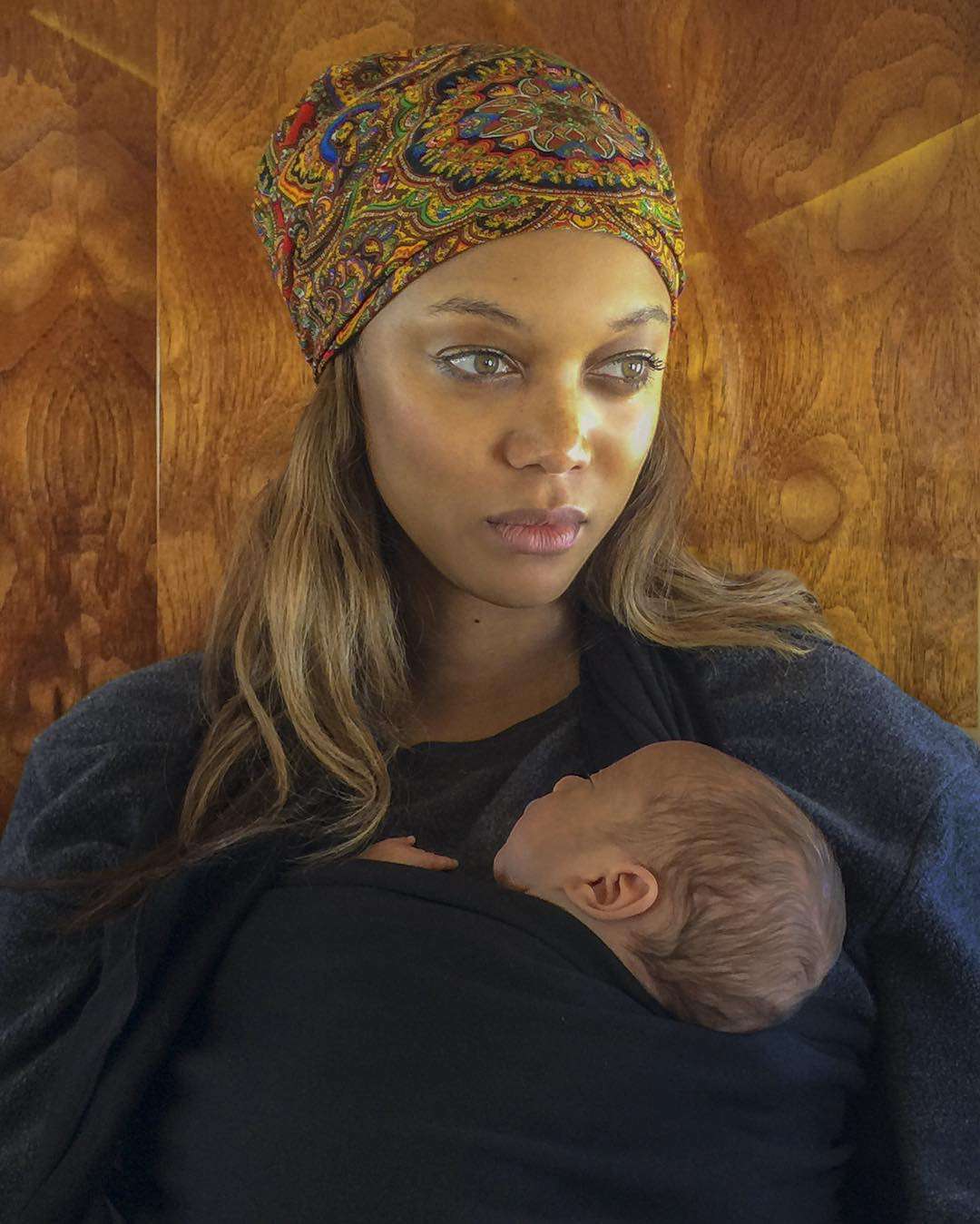 Tyra Banks Motherhood Instagram - Lead 2016