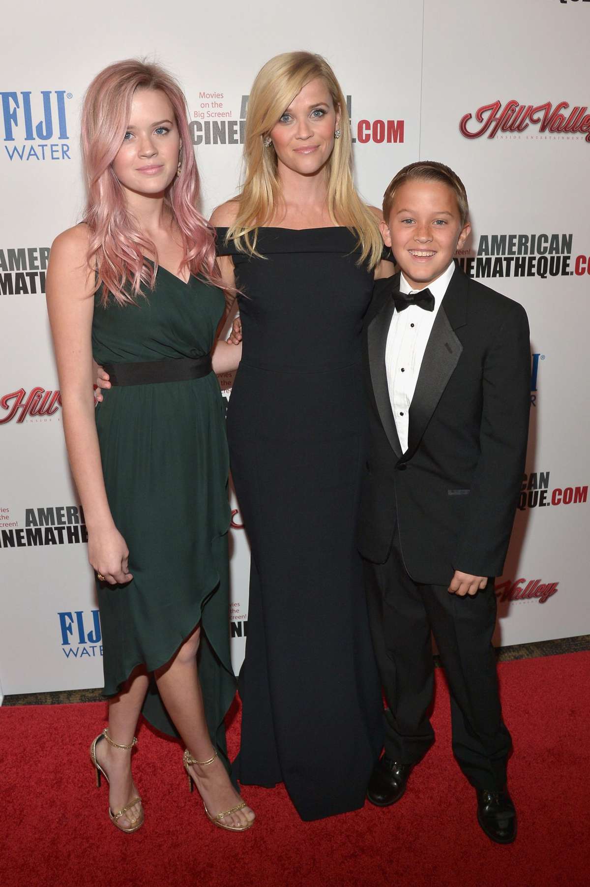 Reese, Ava, and Deacon at the 29th American Cinematheque Awards