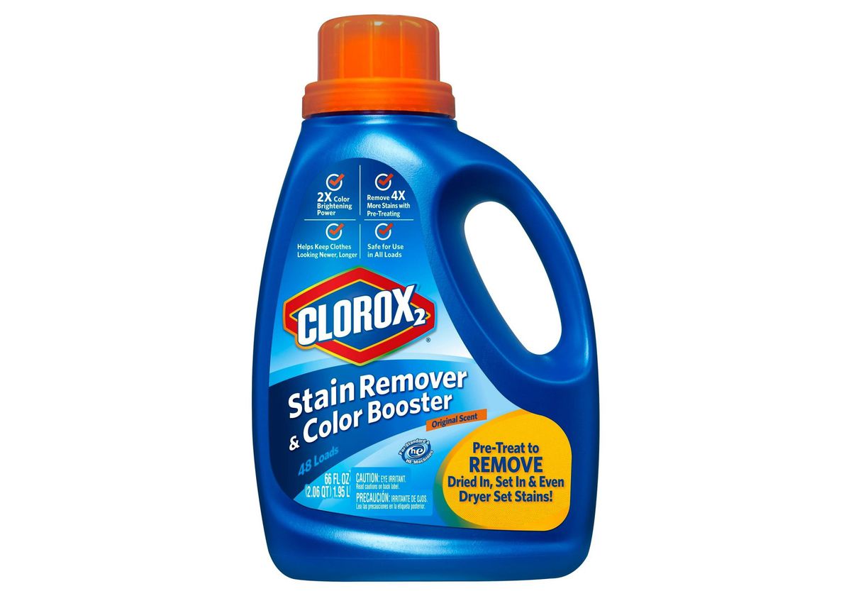 COLOR-SAFE stain removing laundry detergent