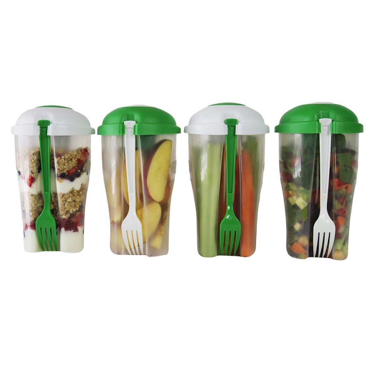 Portable Salad Containers