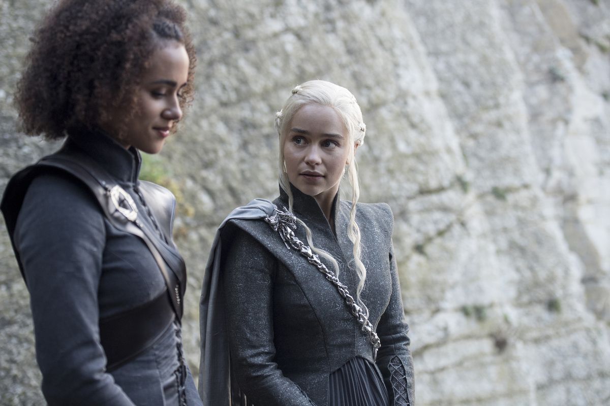 Missandei and Daenerys Targaryen