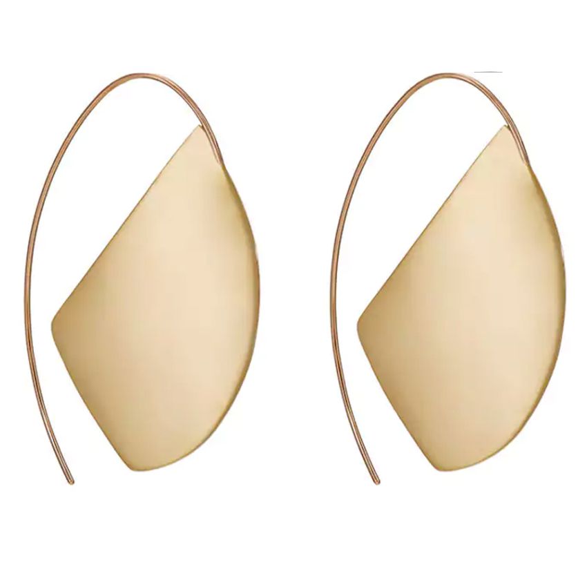 Flat Drop Earrings