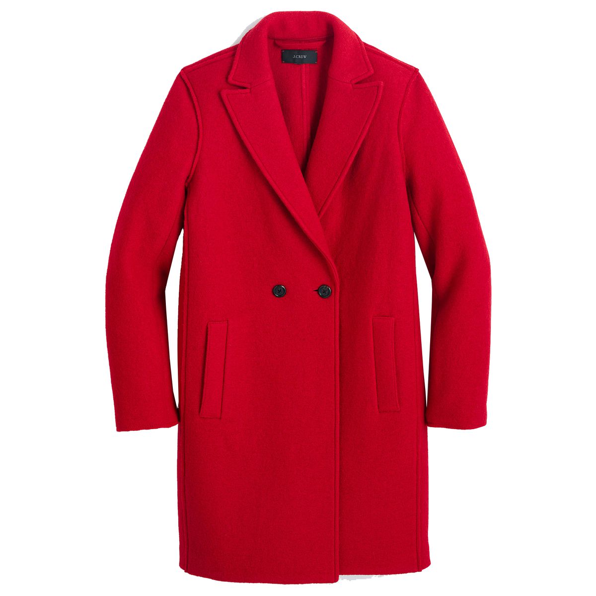 THE DAPHNE COAT IN BOILED WOOL
