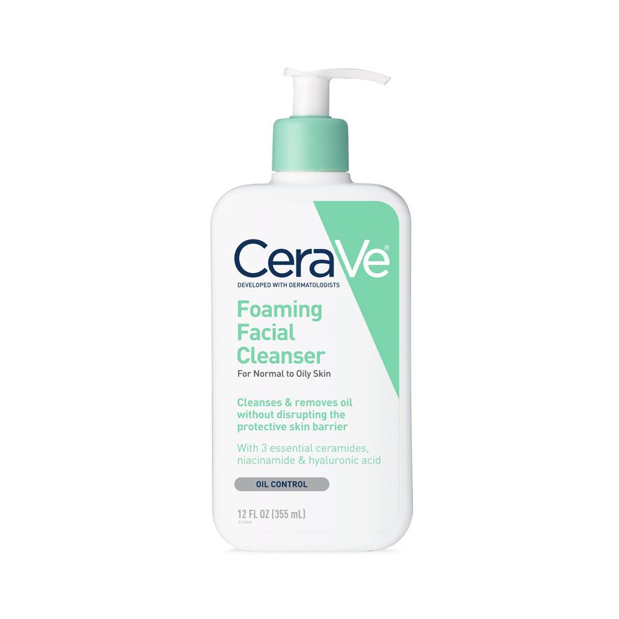 CeraVe Foaming Facial Cleanser for Normal to Oily Skin 