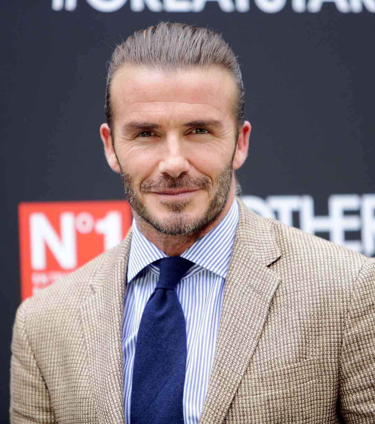 MADRID, SPAIN - JUNE 20:  David Beckham is presented as image for Biotherm Homme at Casa Velazquez on June 20, 2017 in Madrid, Spain.  (Photo by Europa Press/Europa Press via Getty Images)