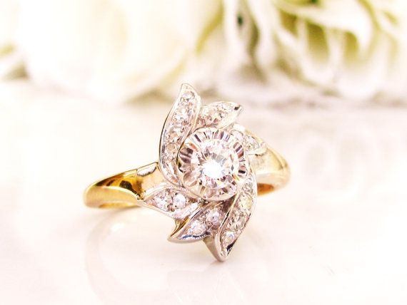 Lady Rose Vintage Jewel Vintage Engagement Ring
