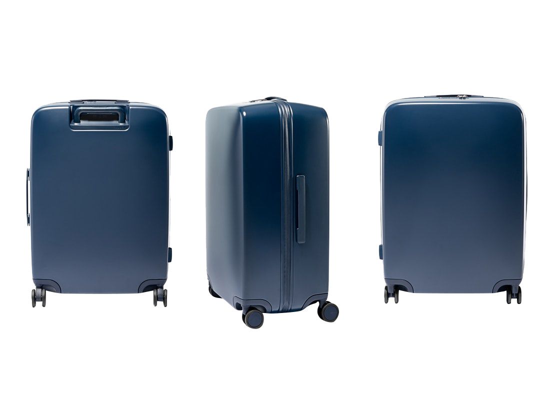Suitcase With Built-In Phone Charger