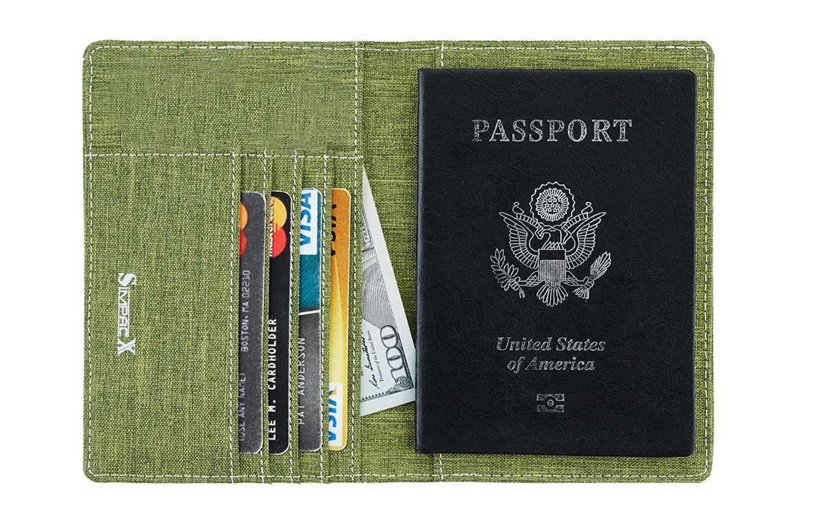 SimpacX Fabric Passport Holder