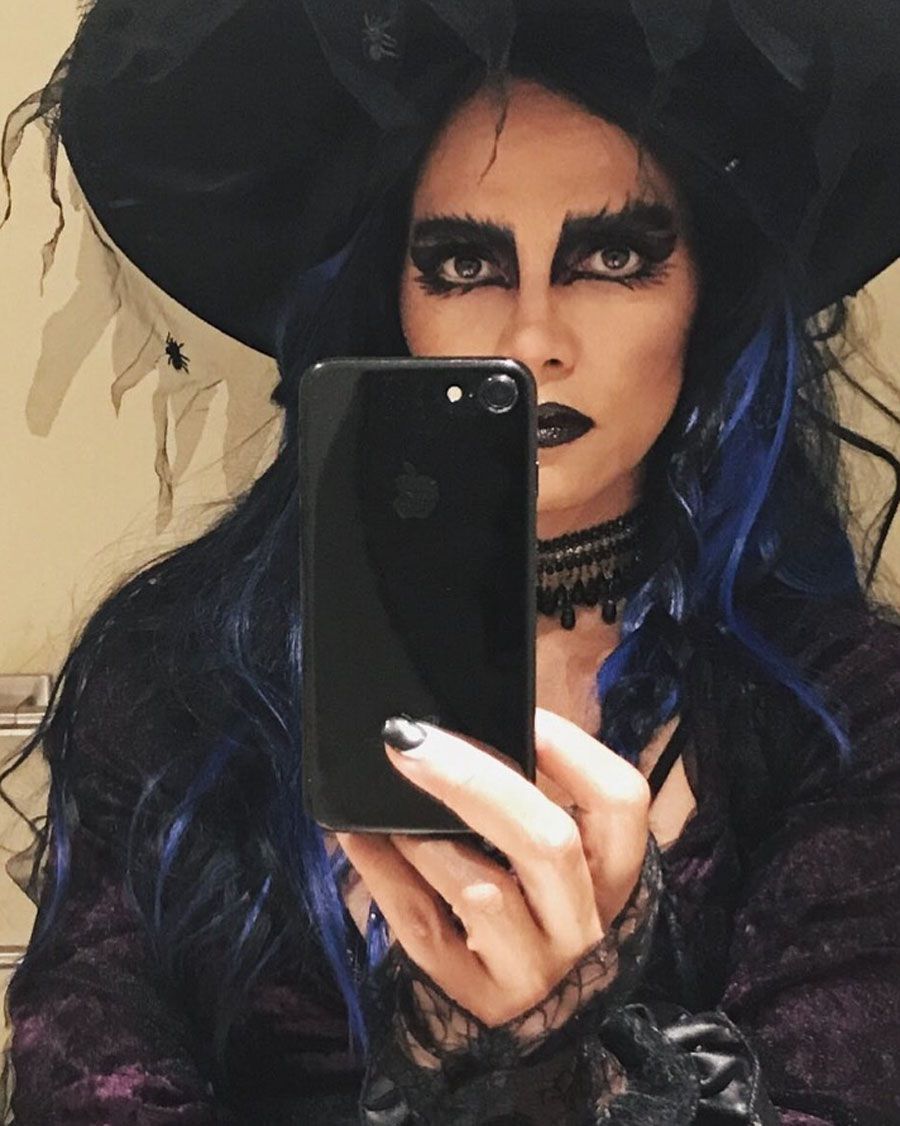 Halle Berry as a witch