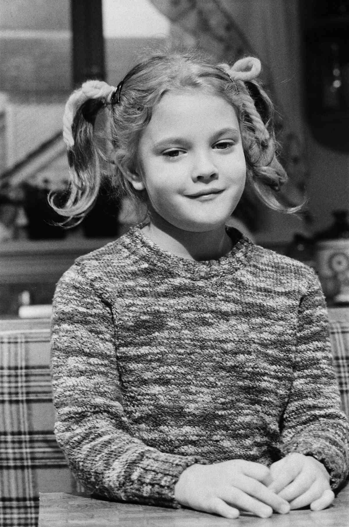 Young Drew Barrymore