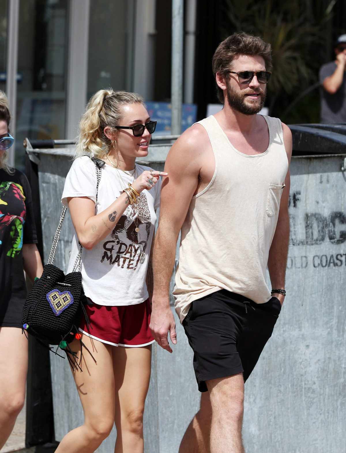 Miley Cyrus and Liam Hemsworth 
