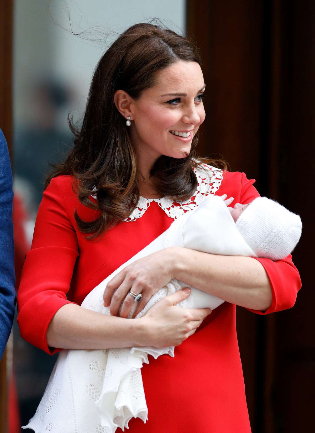 The Duke & Duchess Of Cambridge Depart The Lindo Wing With Their New Son