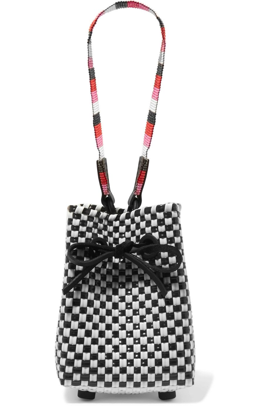 Mini Woven Polypropylene Wristlet Bag