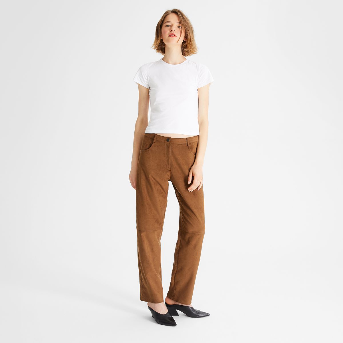 The Perfect Suede Pant