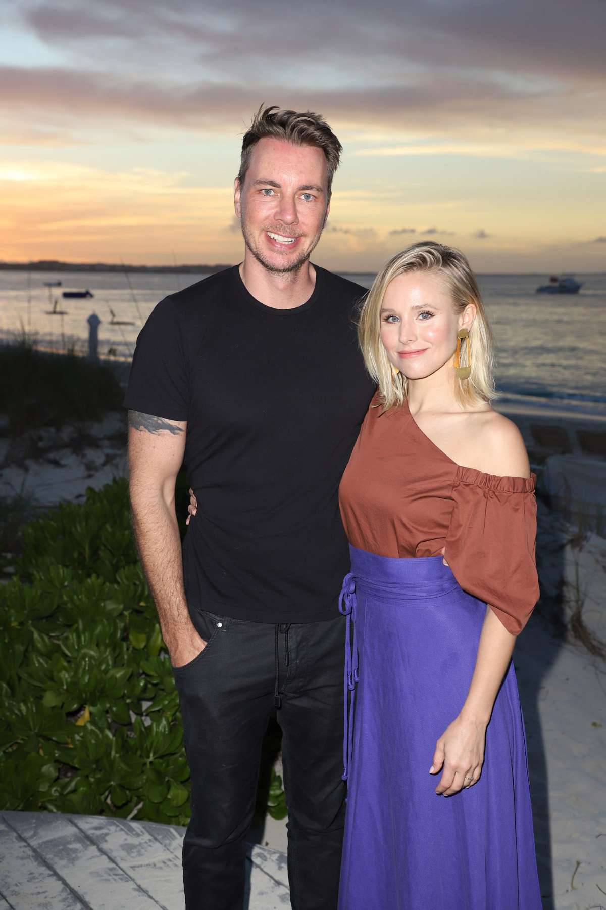 Kristen Bell Dax Shepard In Turks and Caicos