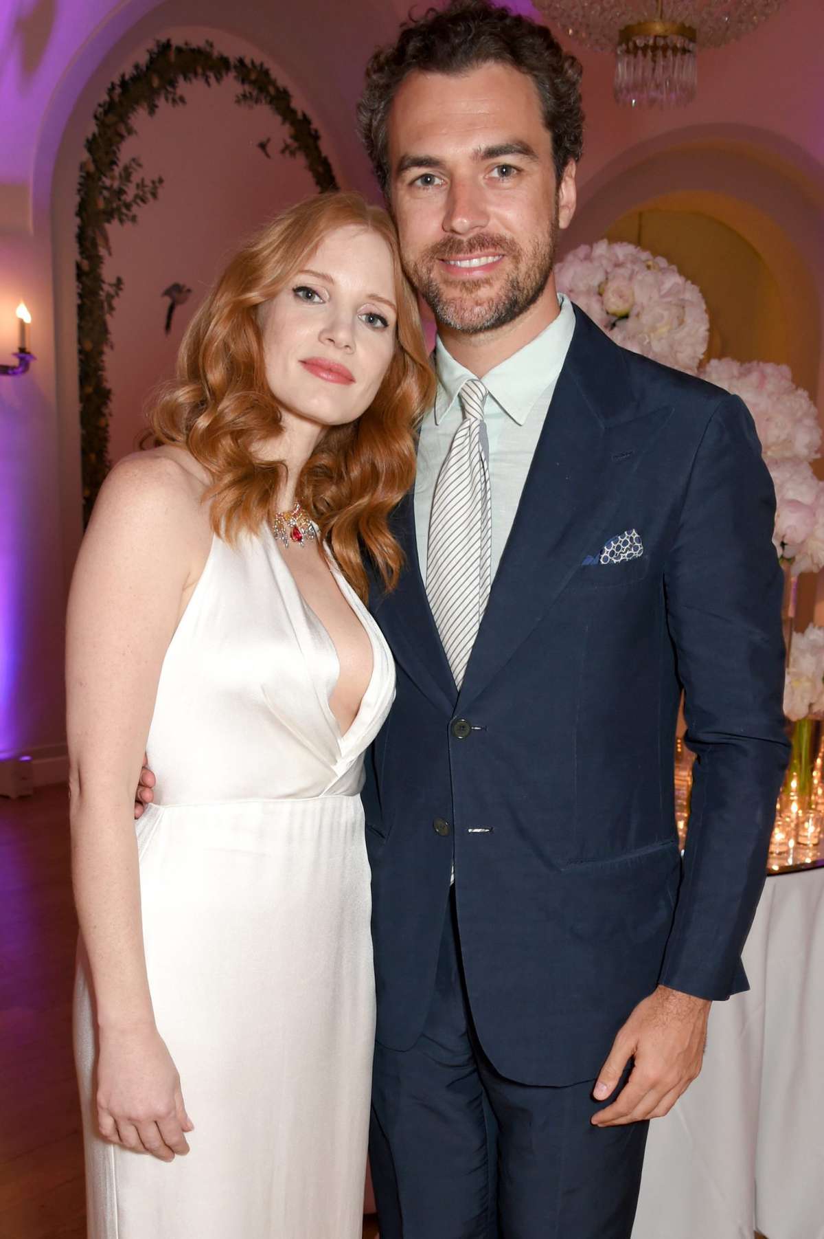 Jessica Chastain and husband lead
