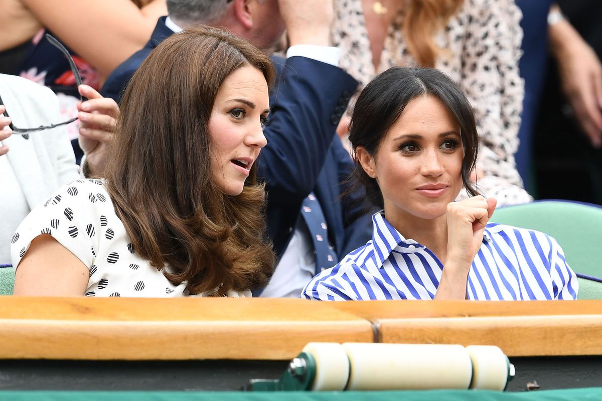 Kate Middleton and Meghan Markle lead