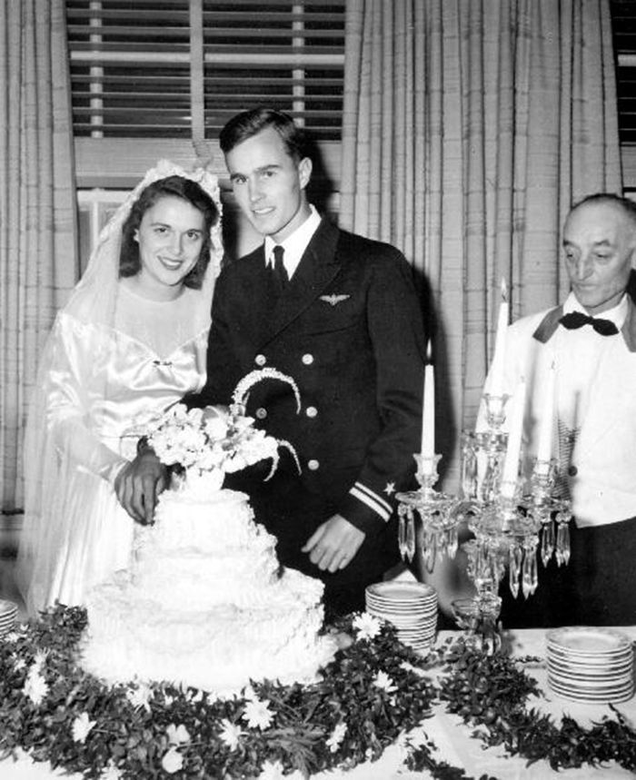 George H.W. Bush and Barbara Pierce