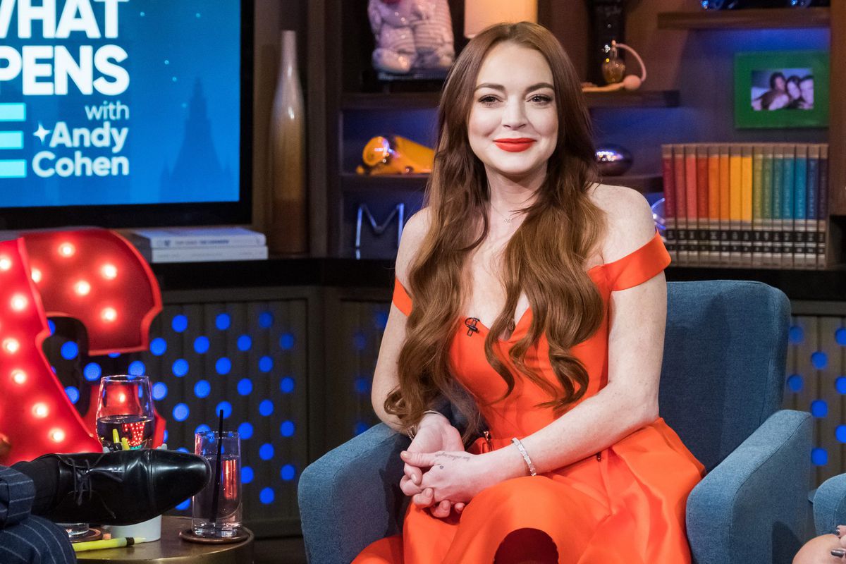 Lindsay Lohan Watch What Happens Live With Andy Cohen