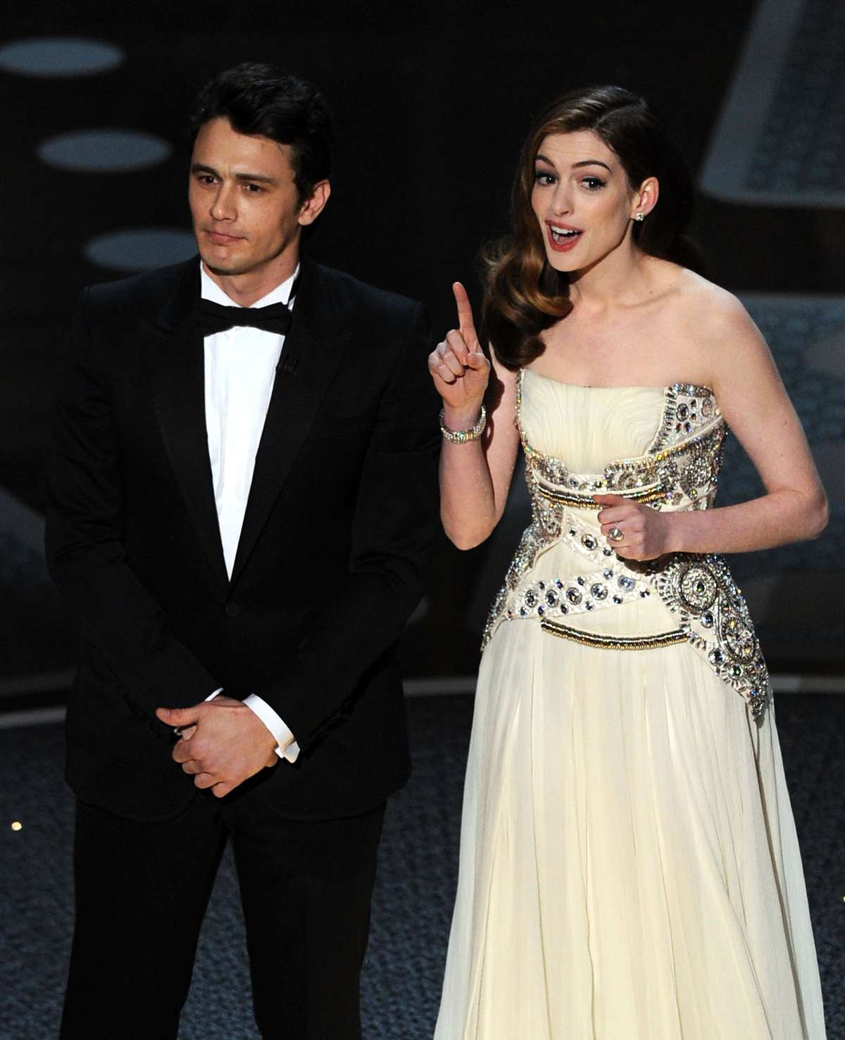 Anne Hathaway James Franco 83rd Annual Academy Awards - Show