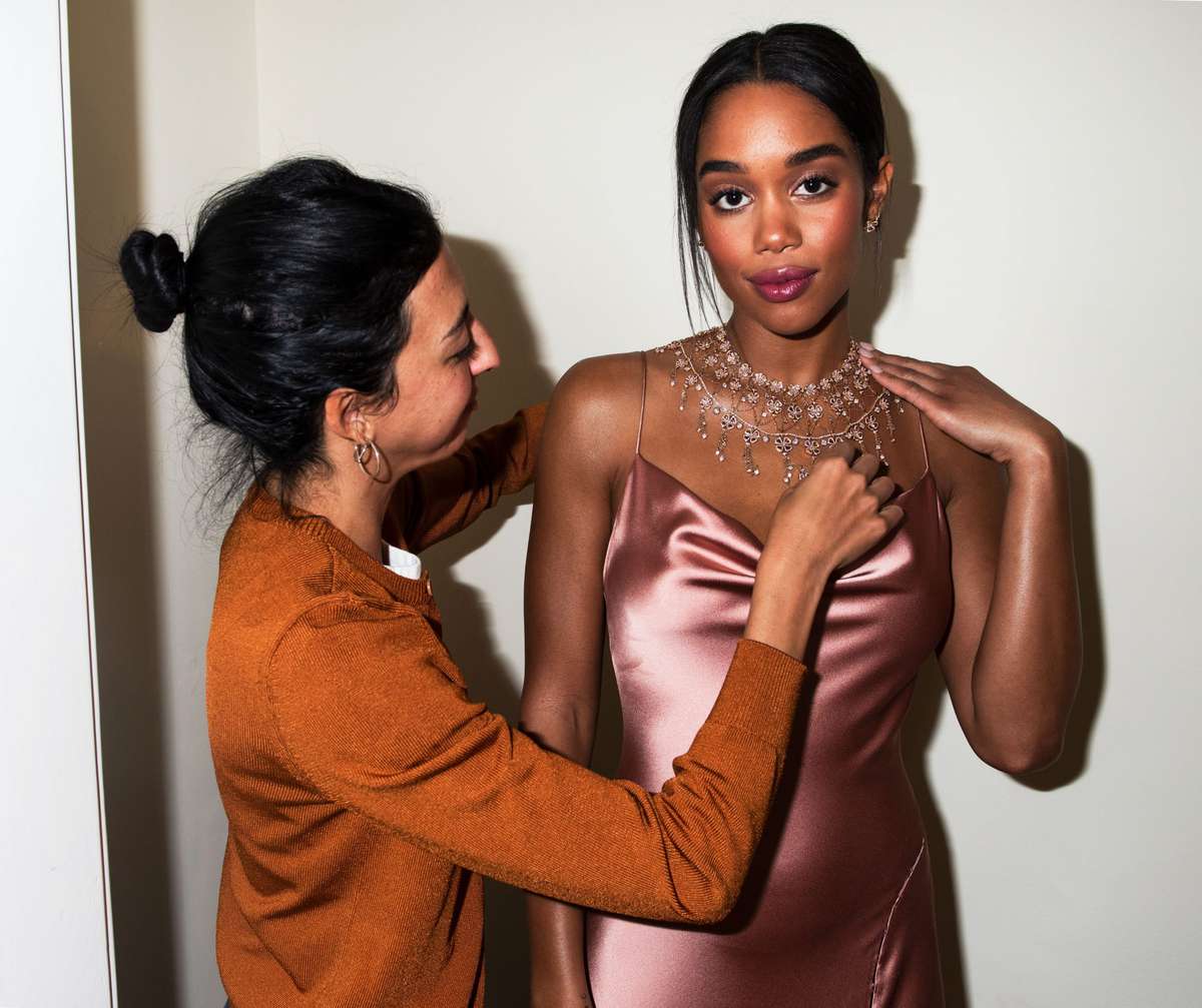 Laura Harrier Oscars Getting Ready Diary - Embed