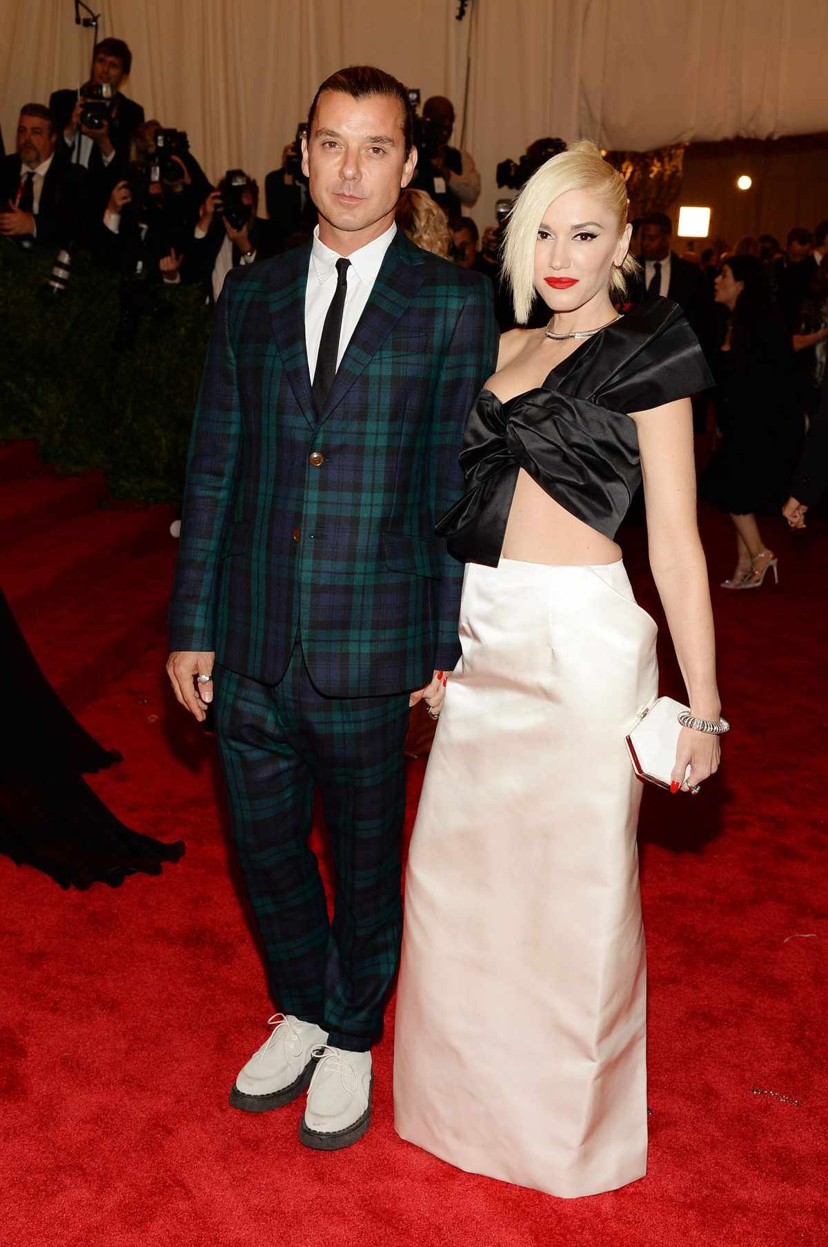 Gavin Rossdale and Gwen Stefani (2013)