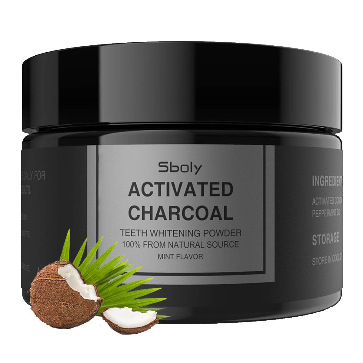 Activated Charcoal Natural Tooth Powder