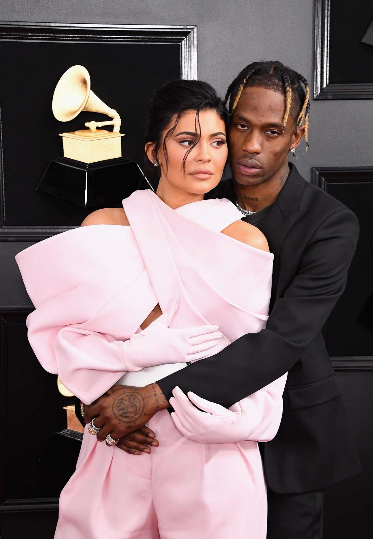 Is Kylie Jenner Trolling Her Fans By Carrying a Wedding Dress Around?