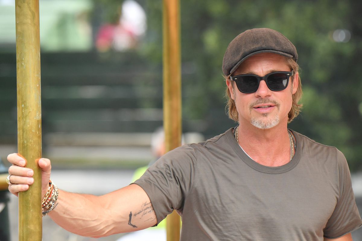 It Looks Like Brad Pitt Has a New Tattoo Next to the One He Got For Angelina Jolie