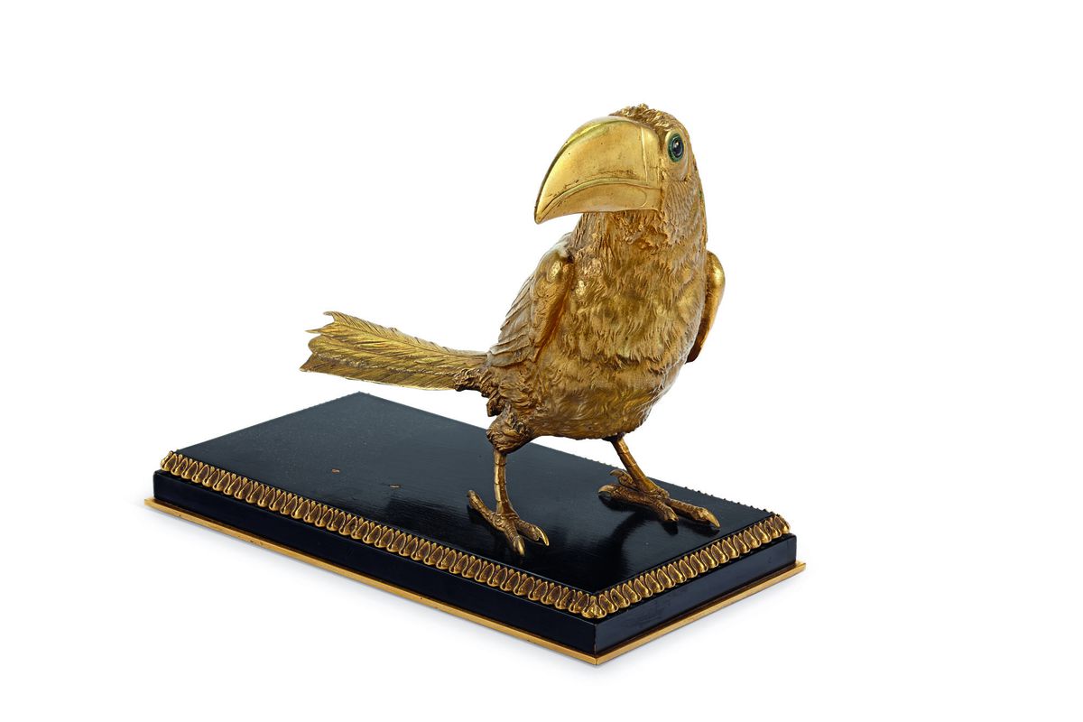 French Ormolu Model of a Toucan