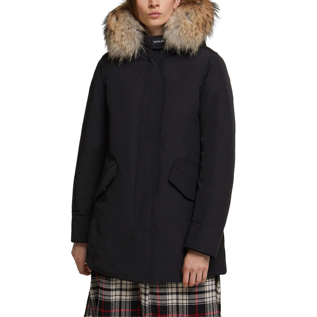 Woolrich Arctic Down Parka with Genuine Coyote Fur Trim