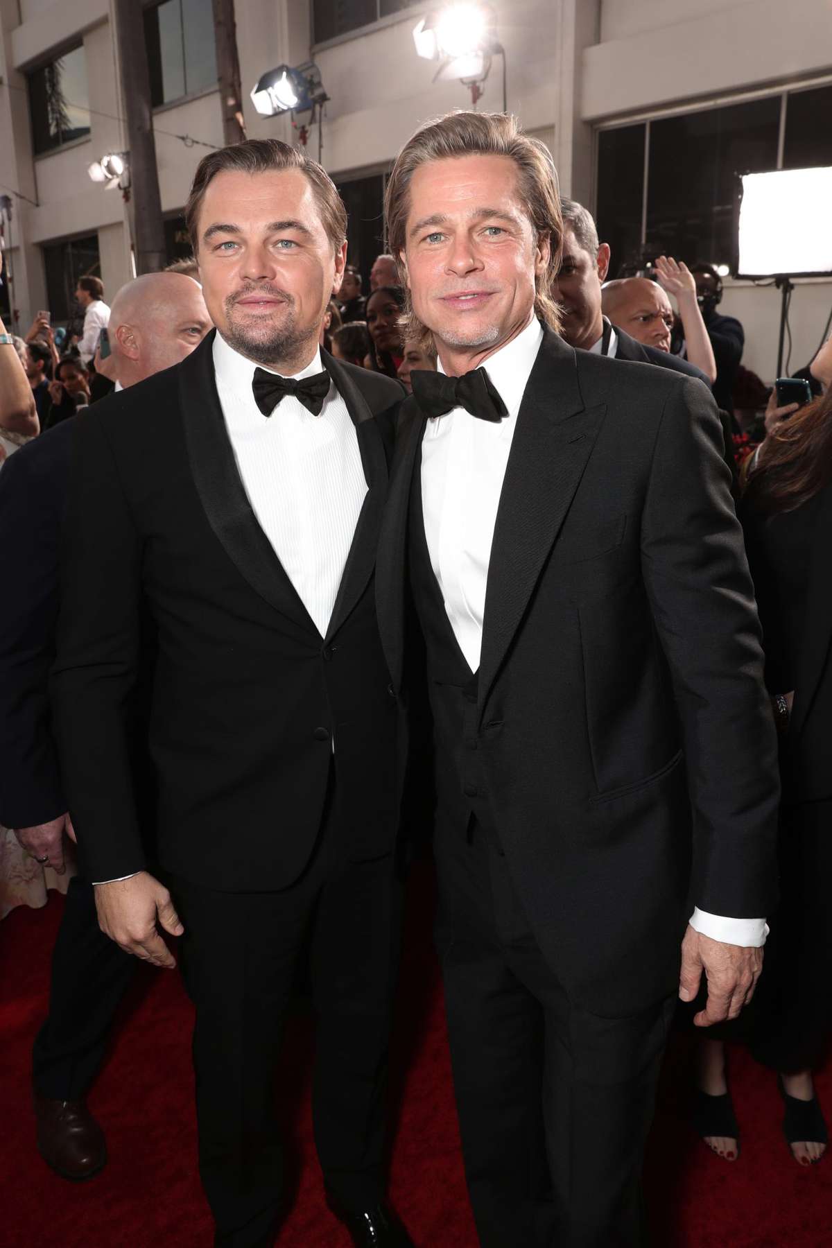 Brad Pitt Leonardo DiCaprio Golden Globes
