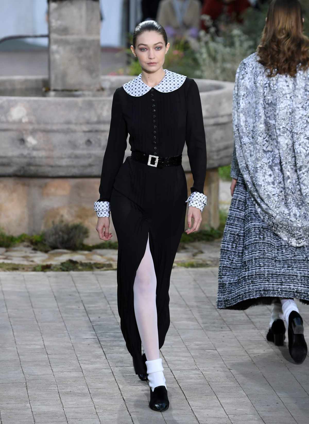 Chanel Couture Runway Tights