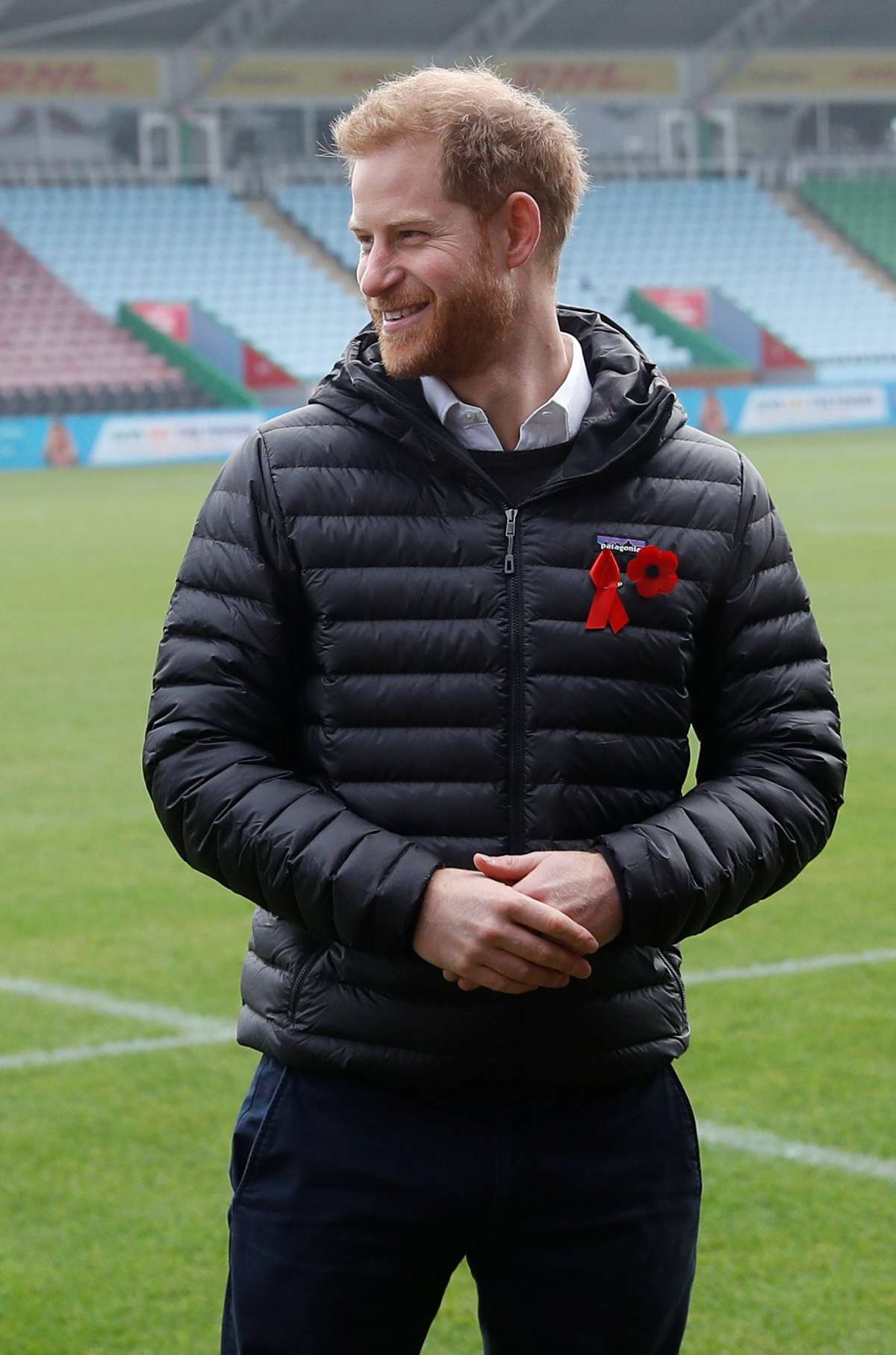 Prince Harry Rugby Visit Lead