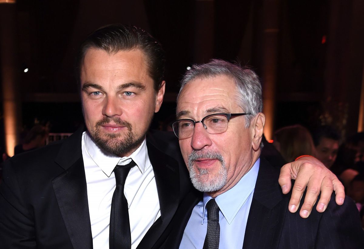 Leonardo DiCaprio and Robert De Niro - 2016 amfAR New York Gala