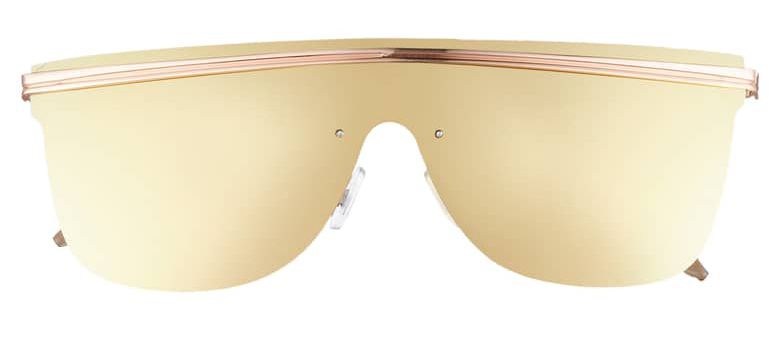 Glance Rimless Shield Sunglasses
