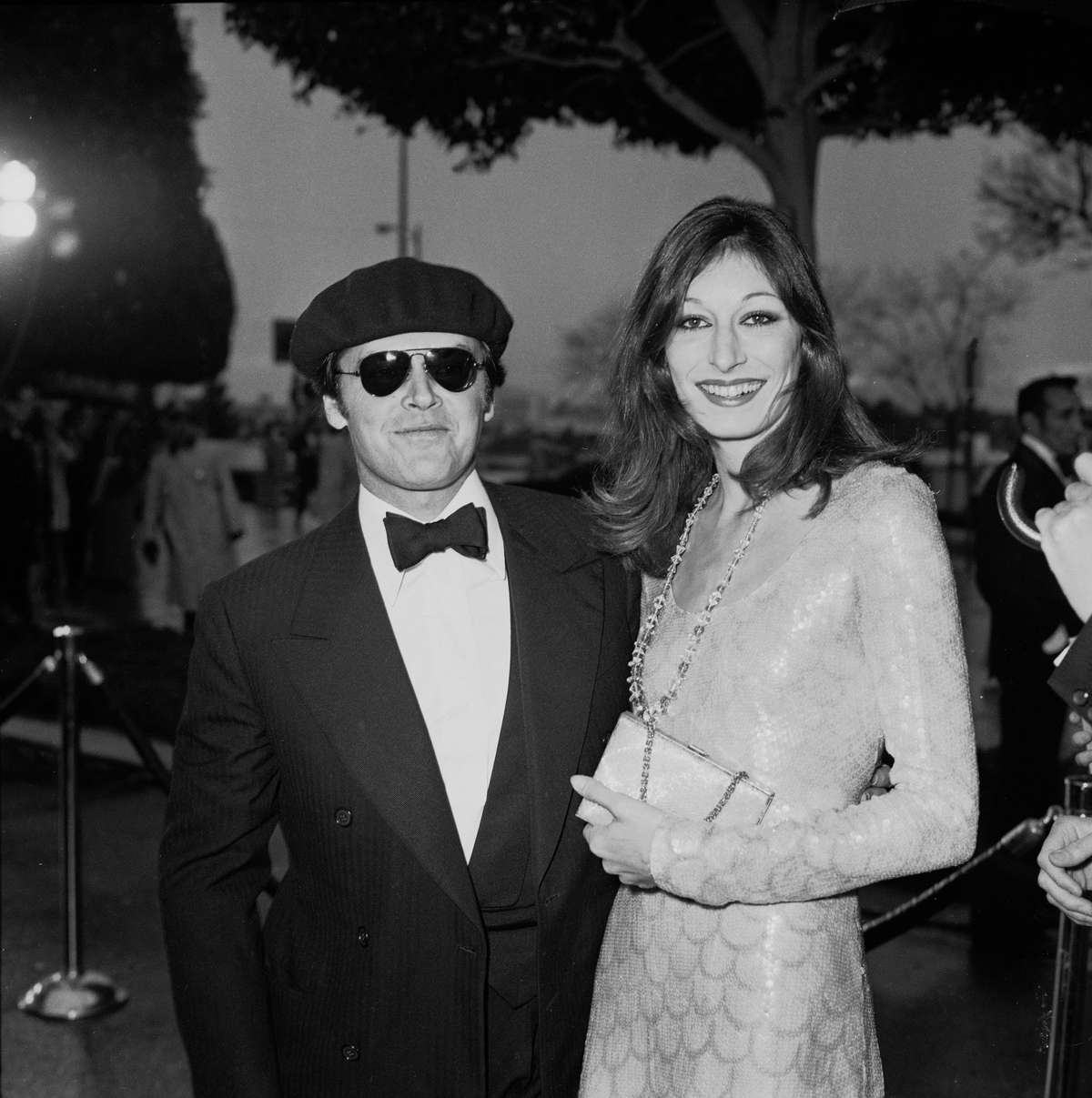 Jack Nicholson & Anjelica Huston at Oscars