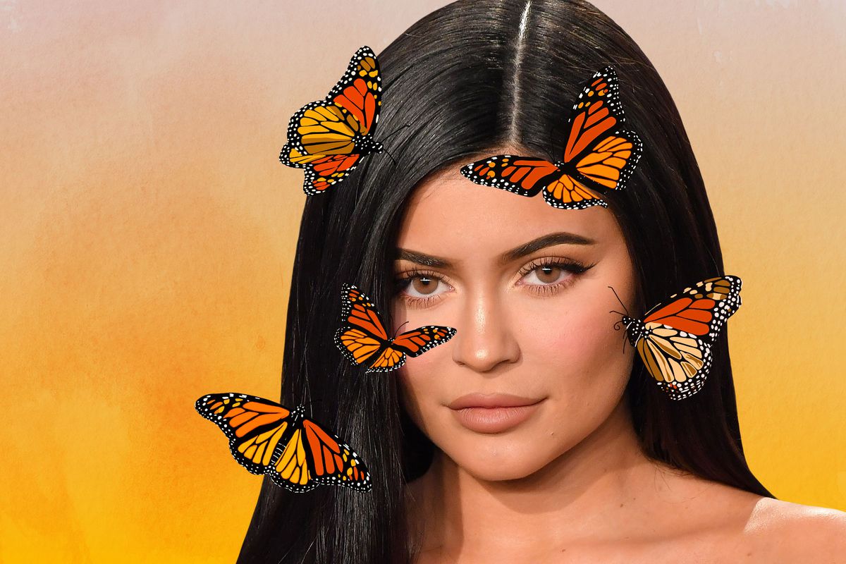 instagram butterfly filter celebrities bugs face