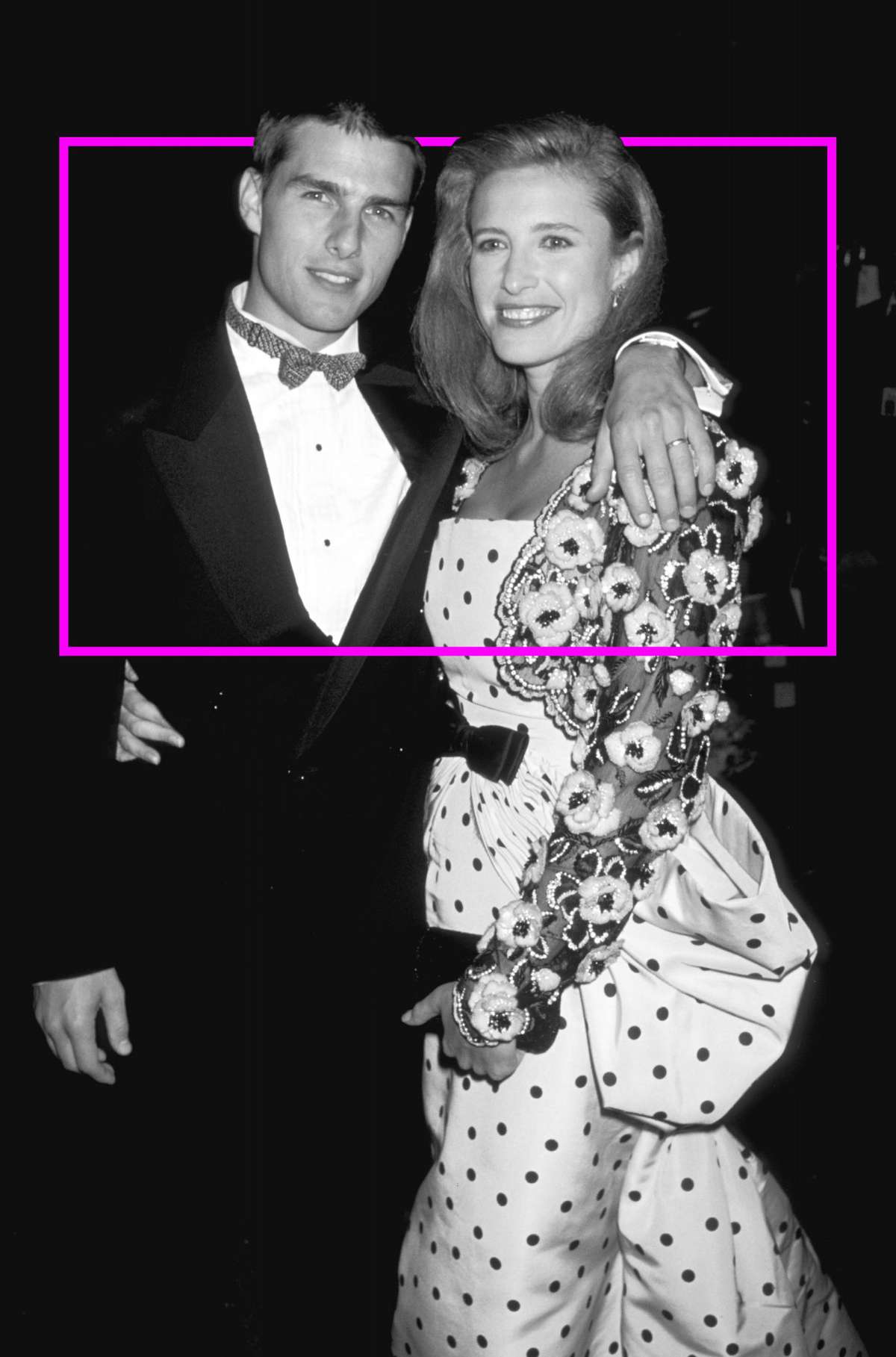 Tom Cruise and Mimi Rogers