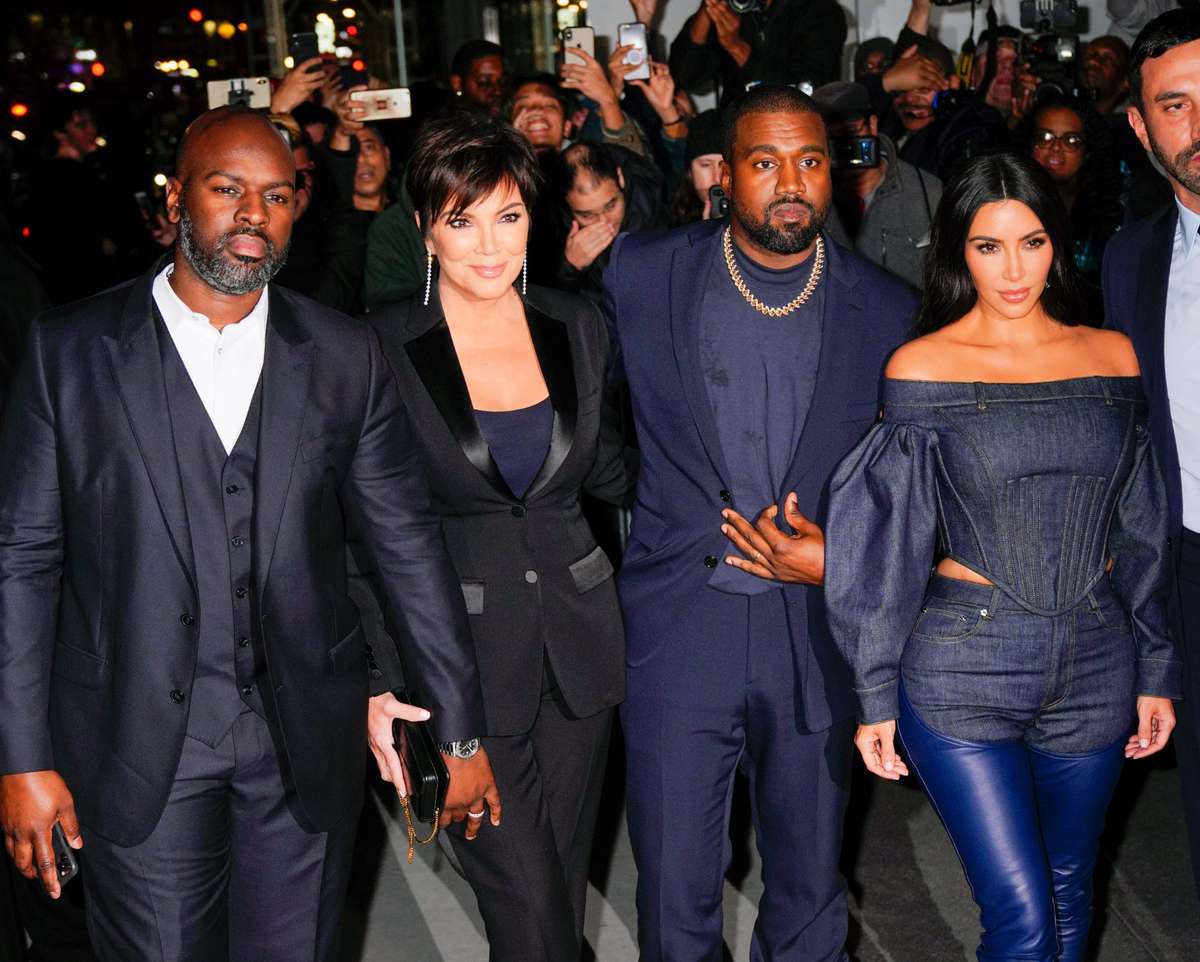 Kris Jenner, Kanye West, Kim Kardashian